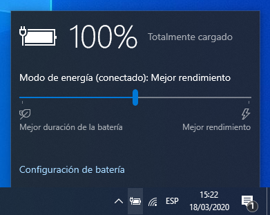 Ajustar la configuración de potencia puede ayudar a mejorar el rendimiento del juego
